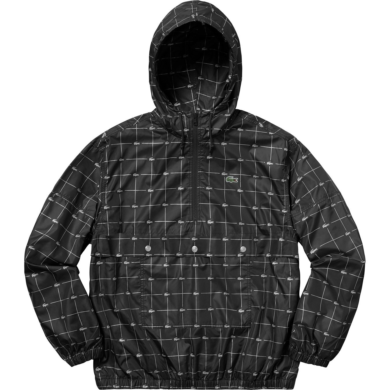 Supreme®/LACOSTE Reflective Grid Nylon Anorak view 8
